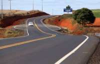 Pinh&atilde;o - PR 459 que liga &agrave; Reserva do Igua&ccedil;u j&aacute; est&aacute; quase toda pavimentada