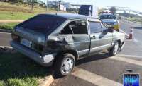 Laranjeiras - Motorista cruza BR se descuida e bate em caminhão