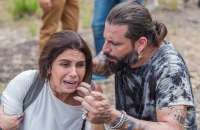 'Sol Nascente': Alice se desespera ao saber que Mario saltou de penhasco