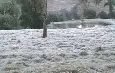 Previs&atilde;o traz possibilidade de neve e geada no Sul