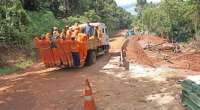 Quedas - Obras na PR 473 devem seguir at&eacute; o m&ecirc;s de mar&ccedil;o