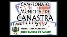 Tr&ecirc;s Barras - Final do Campeonato Municipal de Canastra 2015