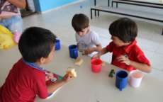 Nova Laranjeiras - CMEI &ndash; Centro Municipal de Educa&ccedil;&atilde;o Infantil Padre Giulian com toda a for&ccedil;a