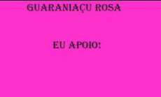 Guarania&ccedil;u - Mulheres vestem Rosa nesta Ter&ccedil;a