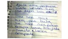 Ladr&atilde;o devolve moto furtada e deixa bilhete para dono
