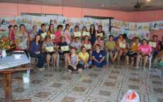 Porto Barreiro - Encerramento do Curso de Pintura em Pano de Prato