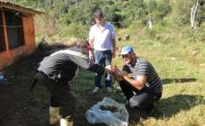 Goioxim - Secretaria de Agricultura auxilia pequenos produtores rurais