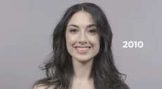 V&iacute;deo mostra como os padr&otilde;es de beleza mudaram em 100 anos