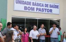 Quedas - Inaugurada Unidade b&aacute;sica de Sa&uacute;de no bairro bom pastor