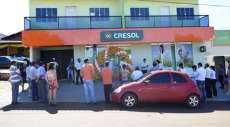 Catanduvas - Cooperativa Cresol &eacute; reinaugurada no munic&iacute;pio