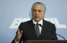 Temer diz que reforma tribut&aacute;ria ser&aacute; foco do governo em 2017