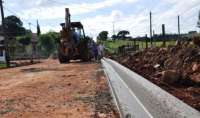 Laranjeiras - Prefeitura inicia obras de calçamento em ruas do Cristo Rei