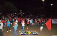 Laranjeiras - Defensores de Lula e Dilma fazem manifesto em praça central