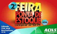 Laranjeiras - 2ª Feira Ponta de Estoque já esta toda organizada