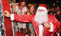 Laranjeiras - Praça José Nogueira do Amaral lotada para abertura do projeto Natal de Luz e Cor
