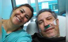 Jornalista sobrevivente posta foto em agradecimento nas redes sociais