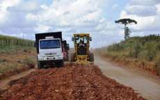 Reserva do Iguaçu - Secretaria de Obras está recuperando a PR 459