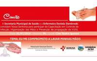 Laranjeiras - Capacitação de controle de infecção acontecerá no Cine Teatro Iguassu