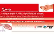 Laranjeiras - Capacitação de controle de infecção acontecerá no Cine Teatro Iguassu
