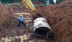 Reserva do Iguaçu - Secretaria de Obras conclui instalação de galerias pluviais na linha Capoteiro