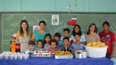 Reserva do Iguaçu - Alunos e professores da Escola João José Ribeiro fazem confraternização natalina