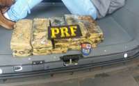 Catanduvas - PRF e PM apreendem maconha na BR-277