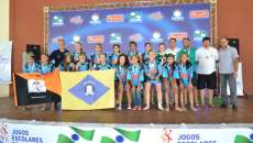 Quedas - Em jogos escolares do Paran&aacute;, no Feminino B, Pindorama fica em segundo lugar