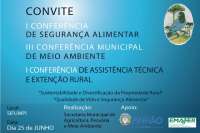 Pinh&atilde;o - Secretaria de agricultura realiza 3 confer&ecirc;ncias neste m&ecirc;s de Junho