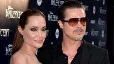 Brad Pitt leva soco em pr&eacute;-estreia de filme nos EUA