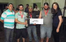 Porto Barreiro - Leandro, Francinaldo e Dinei foram os grandes campe&otilde;es do Campeonato de Bocha