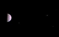 Nasa divulga primeira imagem ap&oacute;s Juno entrar na &oacute;rbita de J&uacute;piter