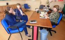 Catanduvas - Escritora Ad&eacute;lia de Lurdes visitou a Prefeita Noemi Schimidt de Moura