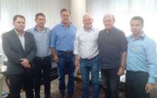 Guarania&ccedil;u - Na capital em momentos que antecedem a Posse da Nova Mesa Diretiva da Assembleia