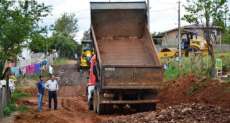 Reserva do Iguaçu - Secretaria de Obras recupera Rua Joaquim Nunes