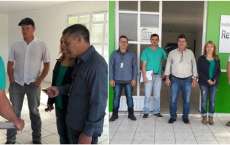 Rio Bonito - Funcion&aacute;rios do Incra visitam futura &lsquo;Sala da Cidadania&rsquo; e acampamentos