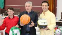 Pinh&atilde;o - Munic&iacute;pio &eacute; beneficiado com material esportivo do Programa Paran&aacute; Mais Esporte do Governo do Estado