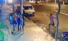 Homem &eacute; executado em frente a boate. Veja o v&iacute;deo!