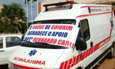 Goioxim - Popula&ccedil;&atilde;o do munic&iacute;pio j&aacute; &eacute; atendida por ambul&acirc;ncia viabilizada por Bernardo Carli