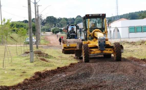 Reserva do Iguaçu - Obras melhora trafegabilidade em ruas da sede