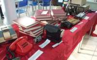 Laranjeiras - Colégio Laranjeiras realiza exposição de objetos antigos de comunicação