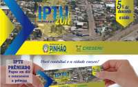 Pinh&atilde;o - Pagamento &agrave; vista e com desconto do IPTU vence na segunda dia 12