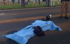 Cand&oacute;i - Motociclista morre ap&oacute;s bater na traseira de um ve&iacute;culo, na BR 373