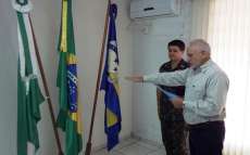 Guarania&ccedil;u - Prefeito Osm&aacute;rio toma posse como presidente da Junta Militar