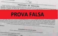 Tema de reda&ccedil;&atilde;o do Enem 2016 &eacute; o mesmo de prova falsa do ano passado