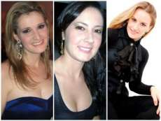 Da esquerda para a direita: Katiana, Luciane e Silvana.