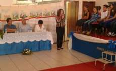 Nova Laranjeiras - Formatura da Escola Osvaldino na Comunidade do Rio Guarani