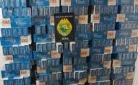 Bope apreende mais de 15 mil carteiras de cigarros