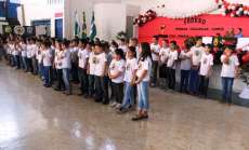 Rio Bonito - Proerd forma alunos em cerim&ocirc;nia, que aconteceu na manh&atilde; desta segunda dia 05