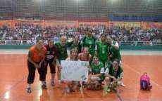 Cand&oacute;i - Futsal Feminino de Laranjeiras &eacute; Campe&atilde;o da Copa de Futsal