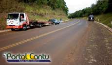 Rio Bonito - Mais um acidente na BR 158 na manh&atilde; desta segunda dia 23